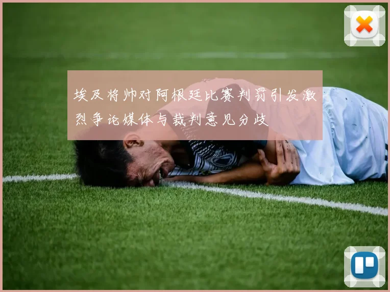 埃及将帅对阿根廷比赛判罚引发激烈争论媒体与裁判意见分歧