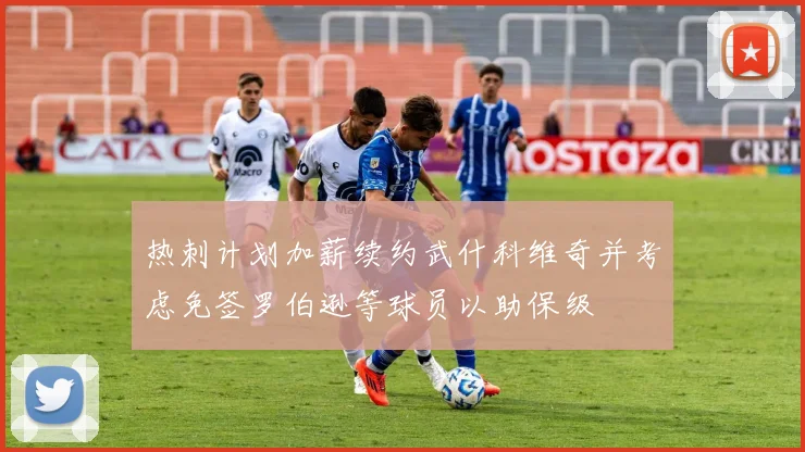 热刺计划加薪续约武什科维奇并考虑免签罗伯逊等球员以助保级